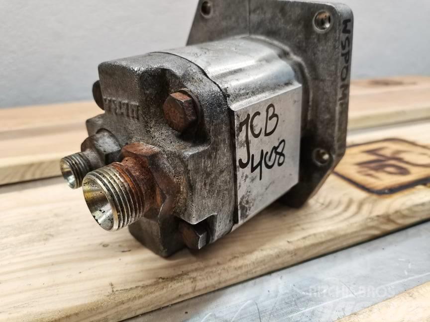 JCB 408 ZX {Ultra} hydraulic pump Trasmissione