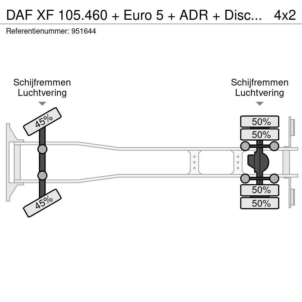 DAF XF 105.460 + Euro 5 + ADR + Discounted from 17.950 Autocabinati