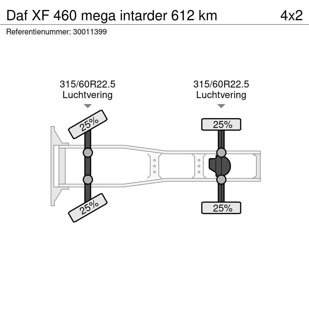 DAF XF 460 mega intarder 612 km Motrici e Trattori Stradali
