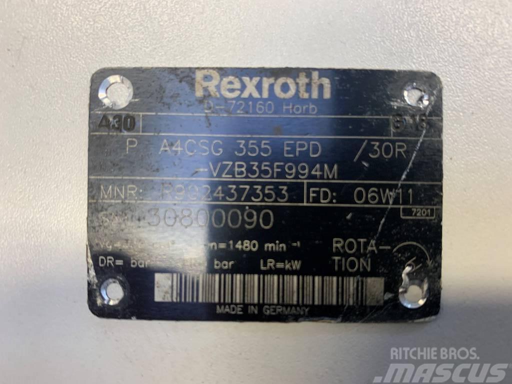 Rexroth A4CSG355 Componenti idrauliche