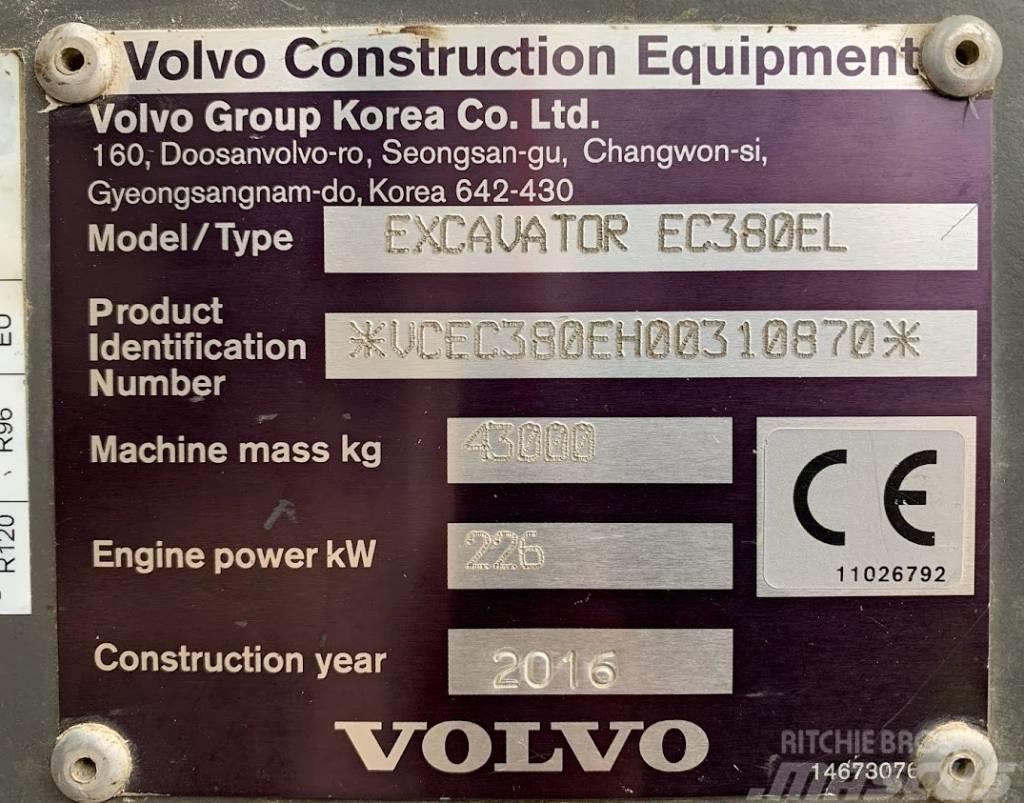 Volvo EC 380 EL Escavatori cingolati
