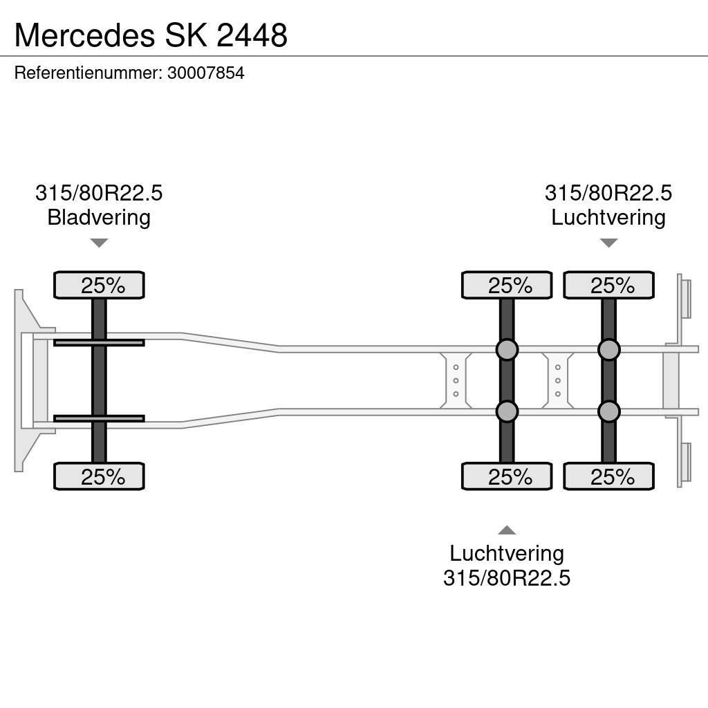 Mercedes-Benz SK 2448 Camion con sponde ribaltabili