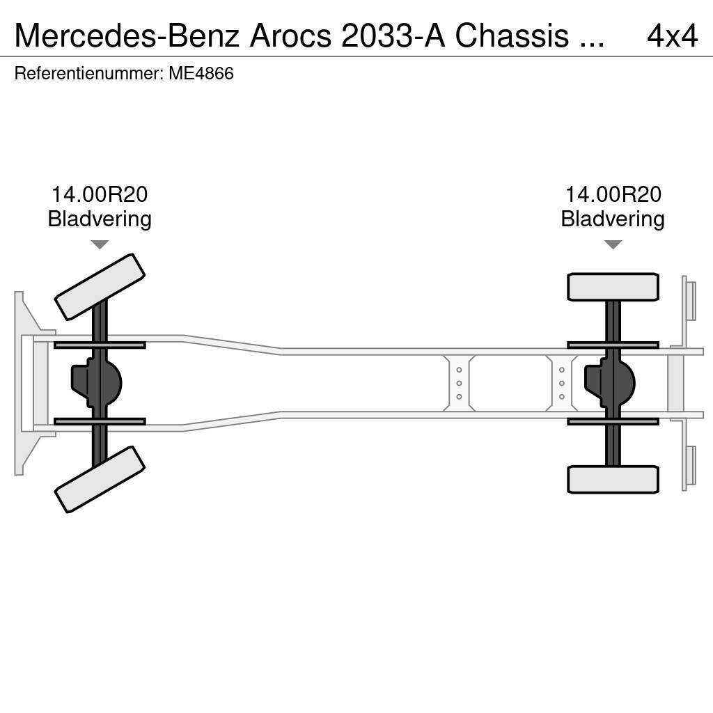 Mercedes-Benz Arocs 2033-A Chassis Cabin (2 units) Autocabinati