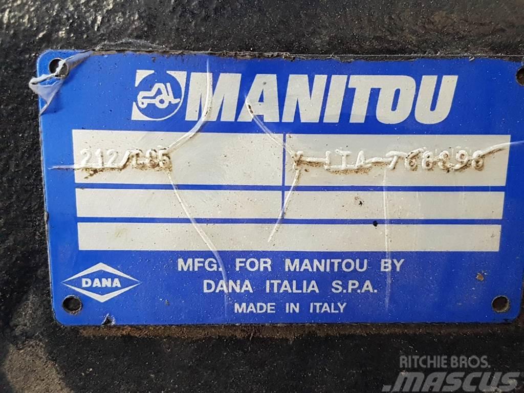 Manitou MLT1040-Spicer Dana 212/C85-Axle/Achse/As Assi