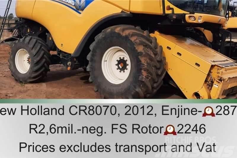 New Holland CR 8070 - 2246 rotor hours Camion altro