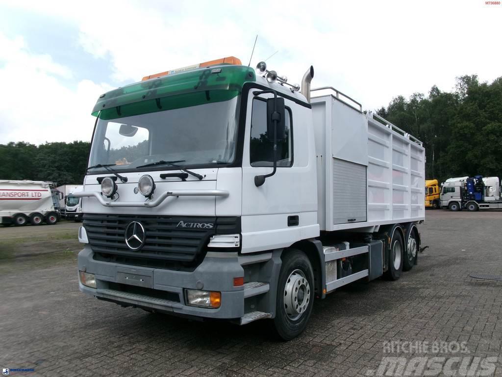 Mercedes-Benz Actros 2535 6x2 vacuum tank Saugbagger Camion autospurgo