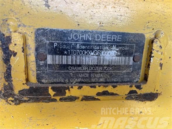 John Deere 700K LGP Dozer cingolati