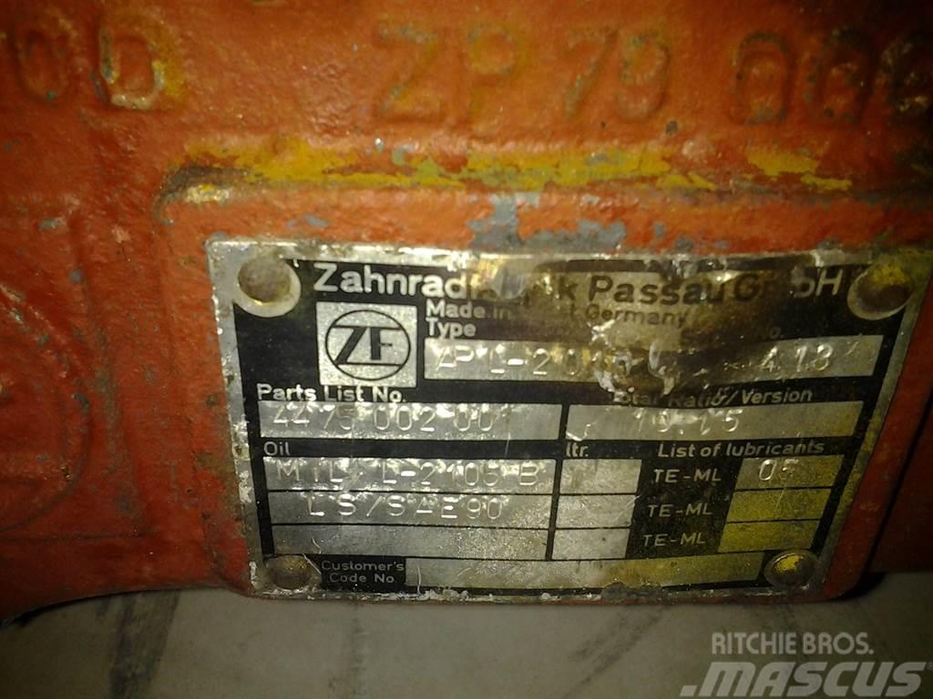 ZF APL-2010 - Axle/Achse/As Assi