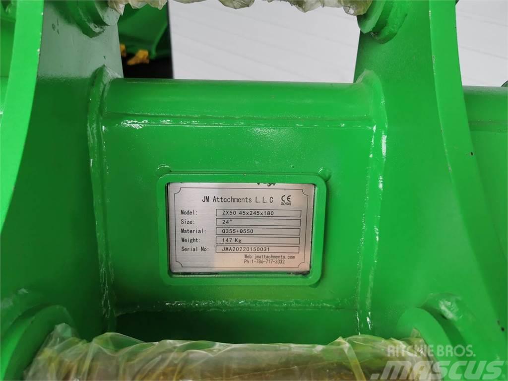 JM Attachments GP Bucket 24" inches Mini Excavator Kobelco SK Benne