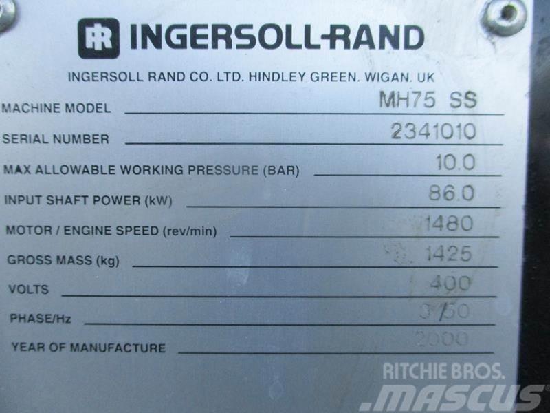 Ingersoll Rand MH 75 SS Compressori