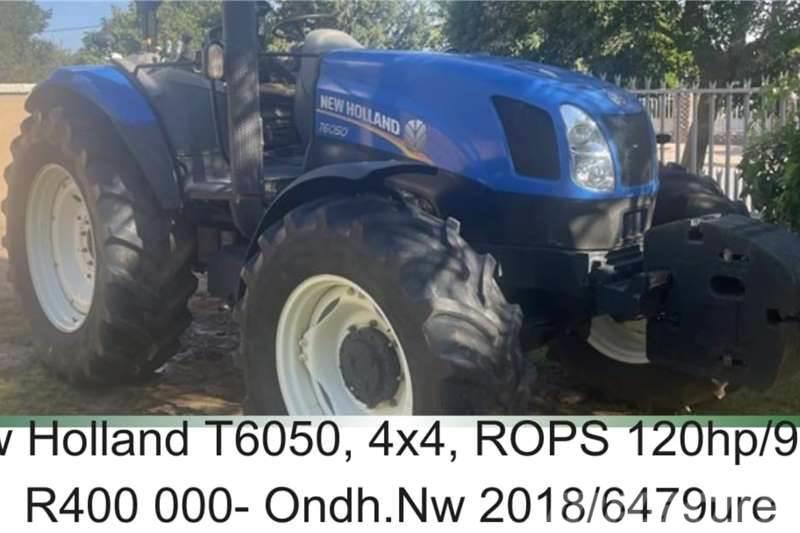 New Holland T6050 - ROPS - 120hp / 93kw Trattori