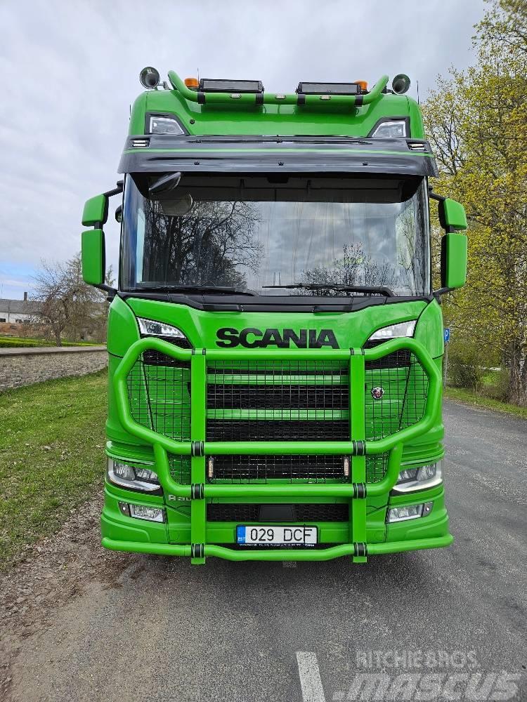 Scania R 500+haagis+loglift 96ST Camion trasporto legname
