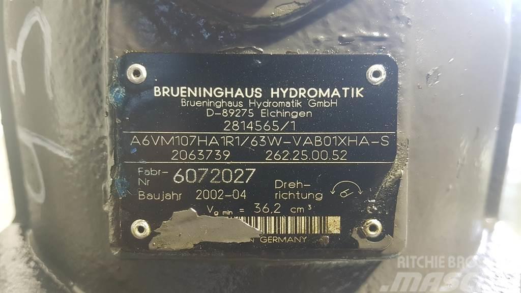 Brueninghaus Hydromatik A6VM107HA1R1/63W -Volvo L35B-Drive motor/Fahrmotor Componenti idrauliche