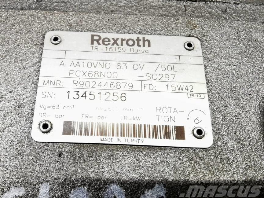 CLAAS Axion 830 {Rexroth A10V} main pump Componenti idrauliche
