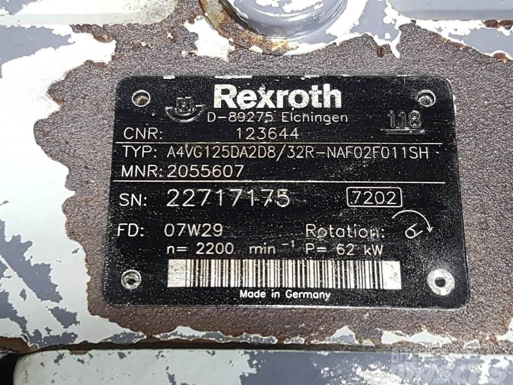 Rexroth A4VG125DA2D8/32R-123644 / R902055607-Drive pump Componenti idrauliche