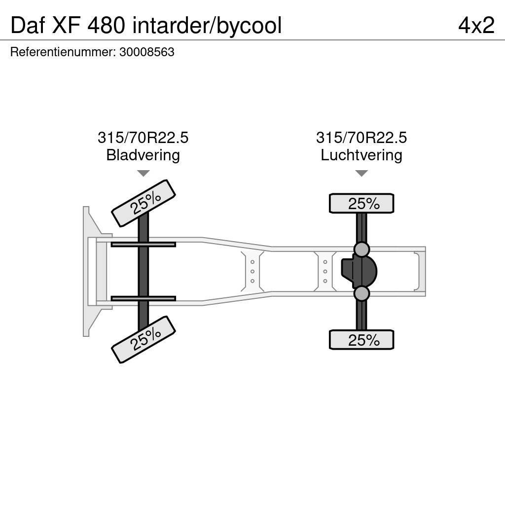 DAF XF 480 intarder/bycool Motrici e Trattori Stradali