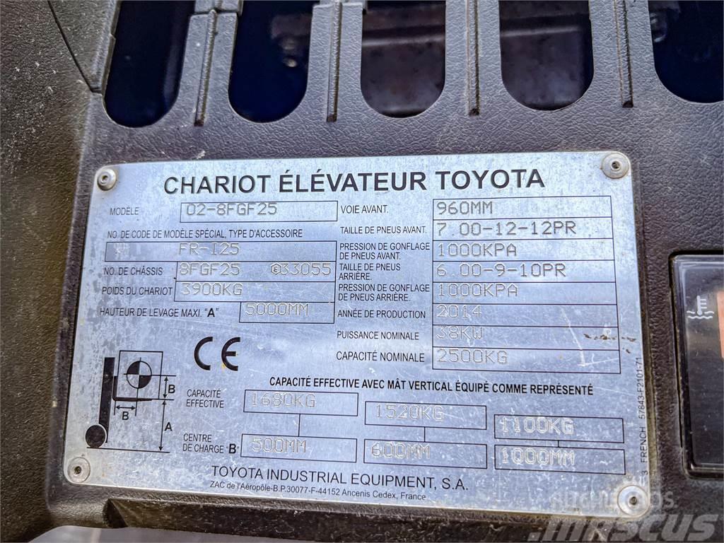 Toyota 02-8FGF25 Carrelli elevatori GPL