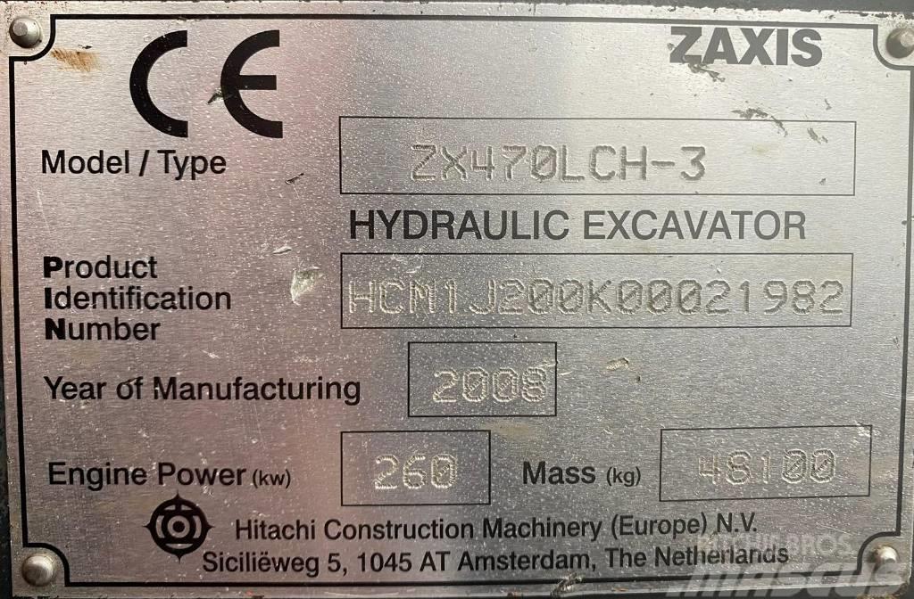 Hitachi ZX 470 LC H-3 Escavatori cingolati