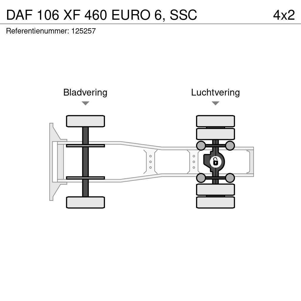 DAF 106 XF 460 EURO 6, SSC Motrici e Trattori Stradali