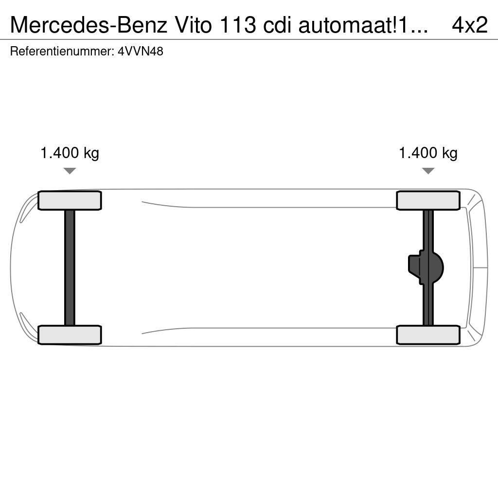 Mercedes-Benz Vito 113 cdi automaat!140dkm!! Cassonati