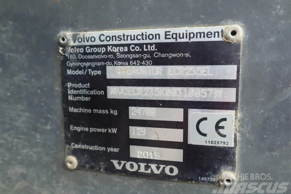 Volvo ECR 235 EL | ROTOTILT | BUCKET | AIRCO Escavatori cingolati