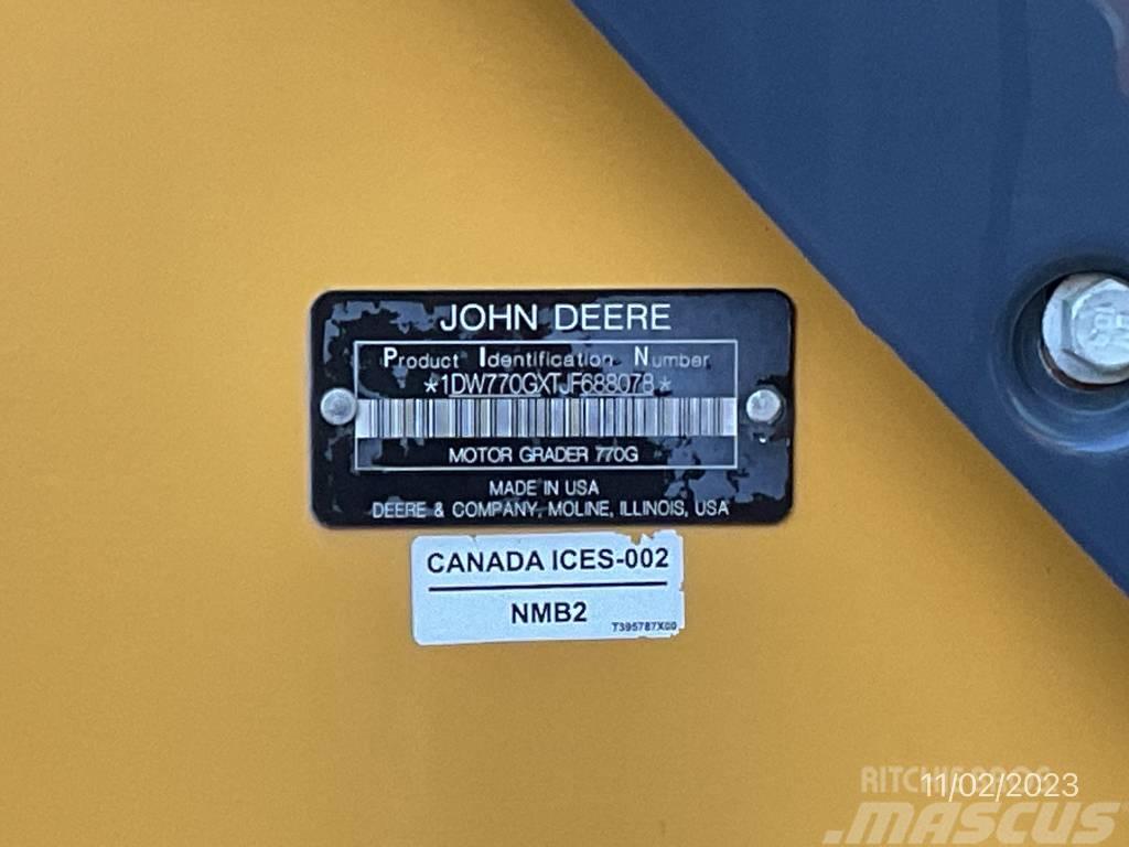 John Deere 770 G Motorgraders