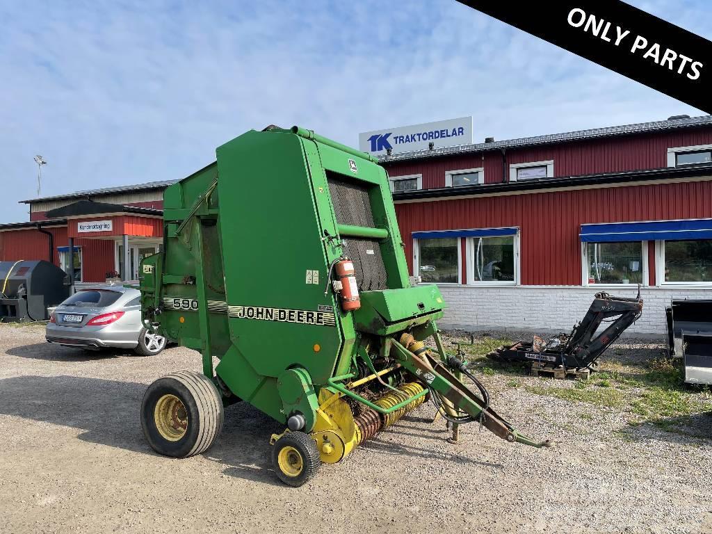 John Deere 590 Dismantled: only spare parts Rotopresse