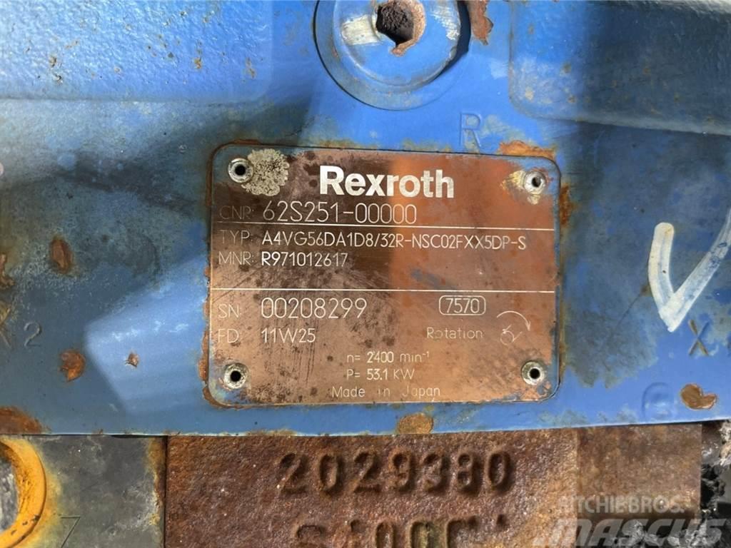 Hitachi ZW95LSD-Rexroth A4VG56DA1D8/32R-Drive pump/Rijpomp Componenti idrauliche