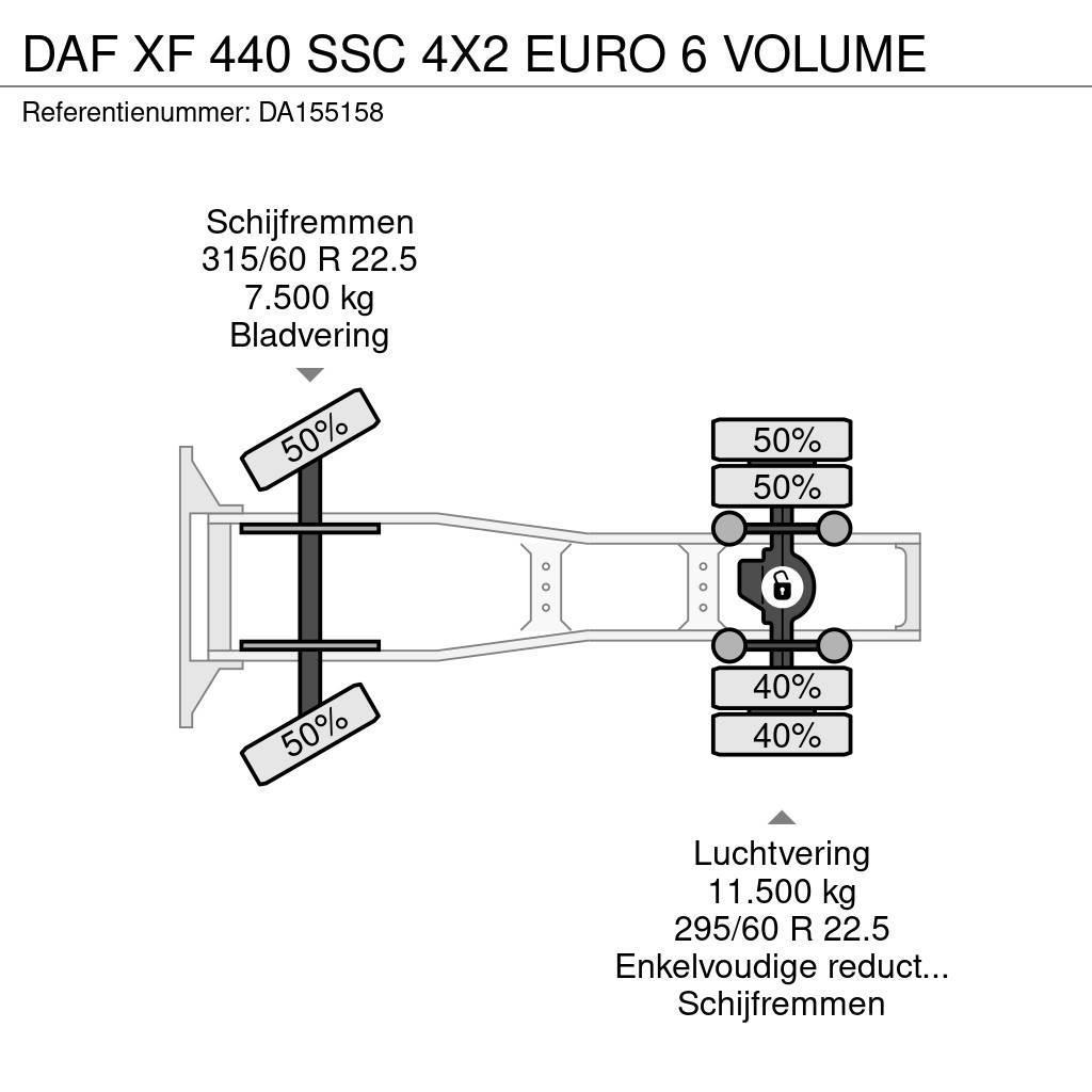 DAF XF 440 SSC 4X2 EURO 6 VOLUME Motrici e Trattori Stradali