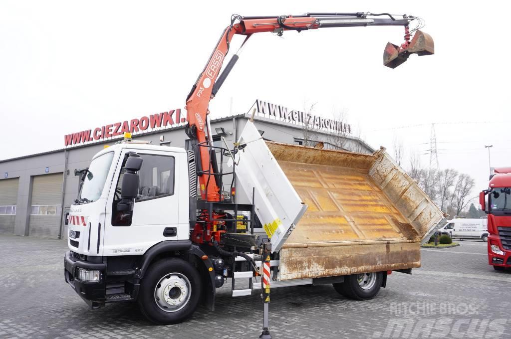 Iveco Eurocargo 160E22 EEV Dump truck / Bortmatic Camion ribaltabili