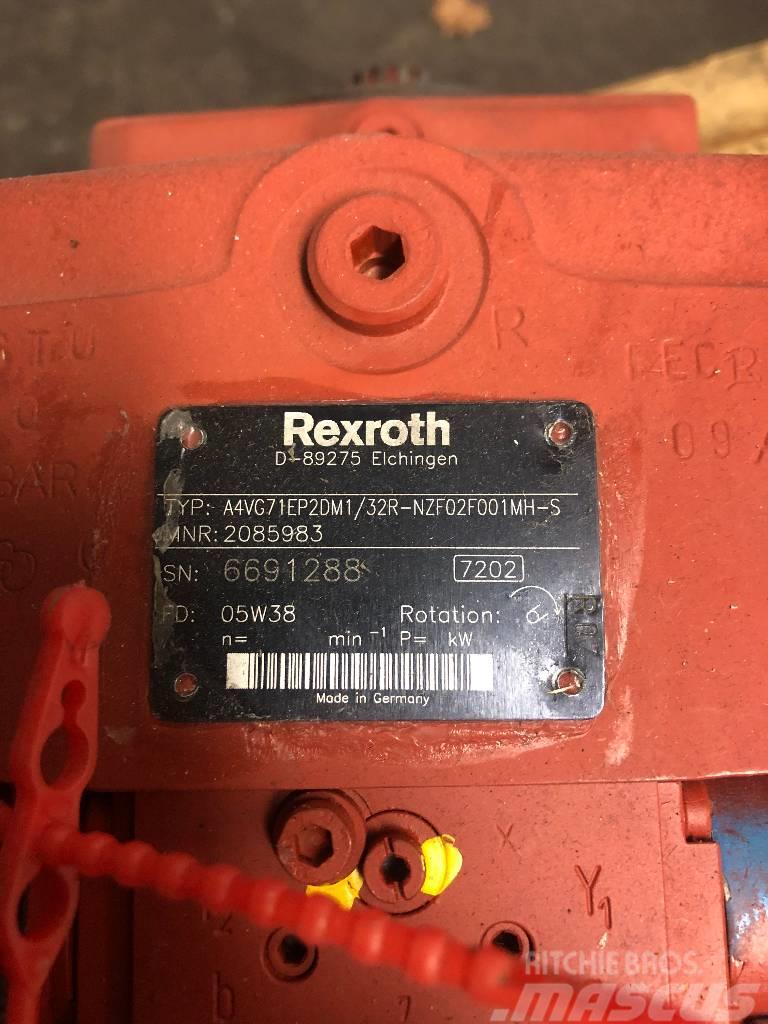 Rexroth A4VG71EP2DM1/32R-NZF02F001MH-S Altri componenti