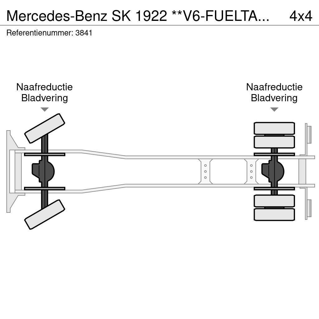 Mercedes-Benz SK 1922 **V6-FUELTANKER-TOPSHAPE** Cisterna