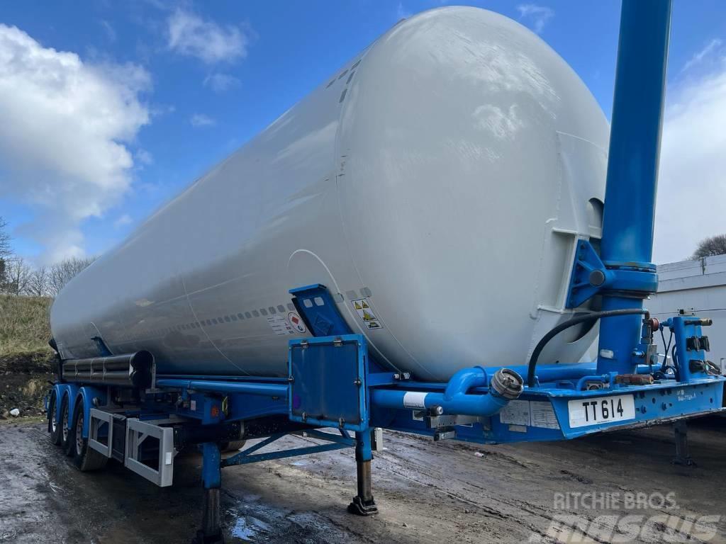 Feldbinder KIP 60.3m3 Tipping & Blowing Tanker Rimorchi cisterna