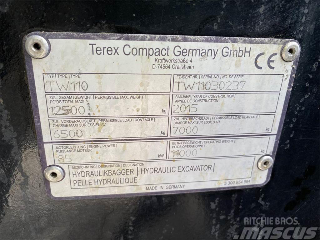 Terex TW110 Escavatori gommati