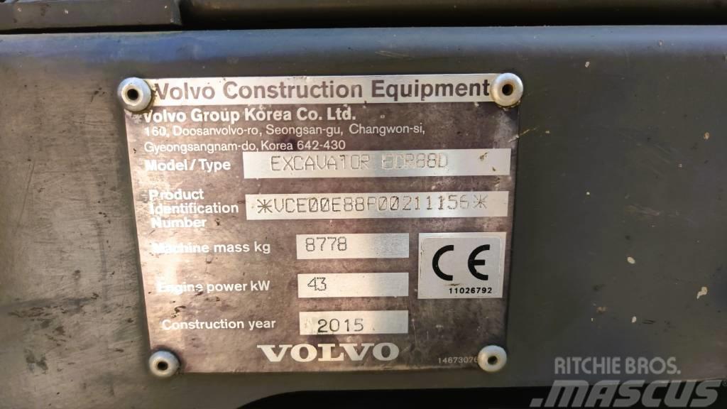 Volvo ECR 88D Escavatori cingolati