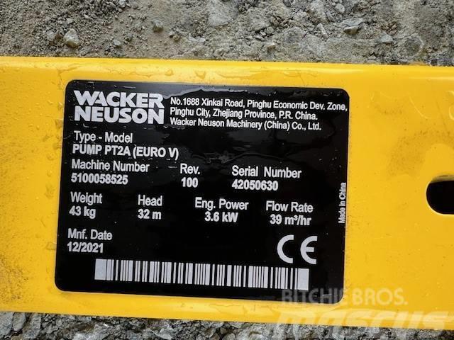 Wacker Neuson PT 2 A Pompa idraulica