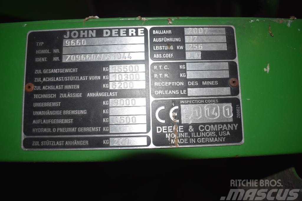 John Deere WTS 9660 i 4WD Mietitrebbiatrici