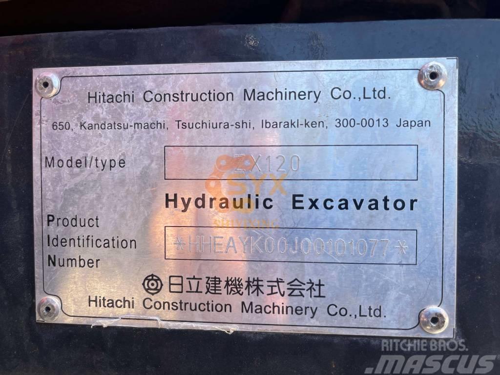 Hitachi ZX 120 Escavatori cingolati