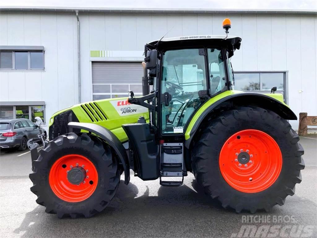 CLAAS ARION 650 CMATIC Trattori