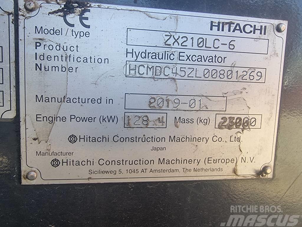 Hitachi ZX 210 LC N-6 Escavatori cingolati