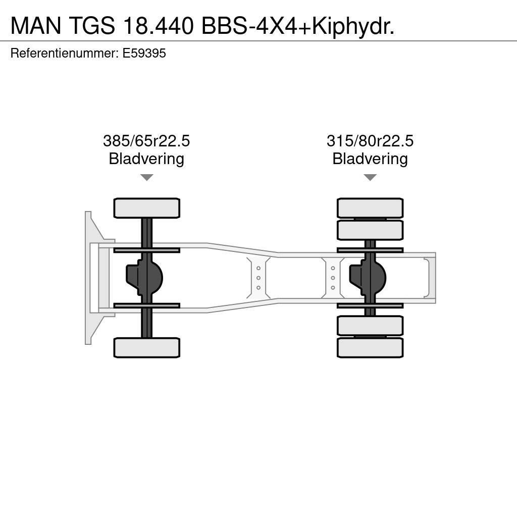 MAN TGS 18.440 BBS-4X4+Kiphydr. Motrici e Trattori Stradali