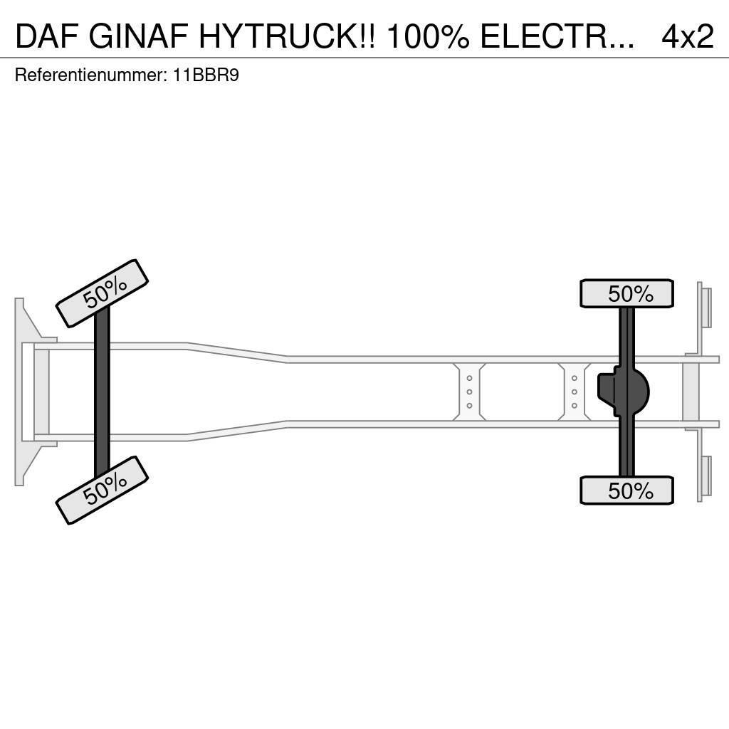 DAF GINAF HYTRUCK!! 100% ELECTRIC!! ZERO EMISSION!!!68 Camion cassonati