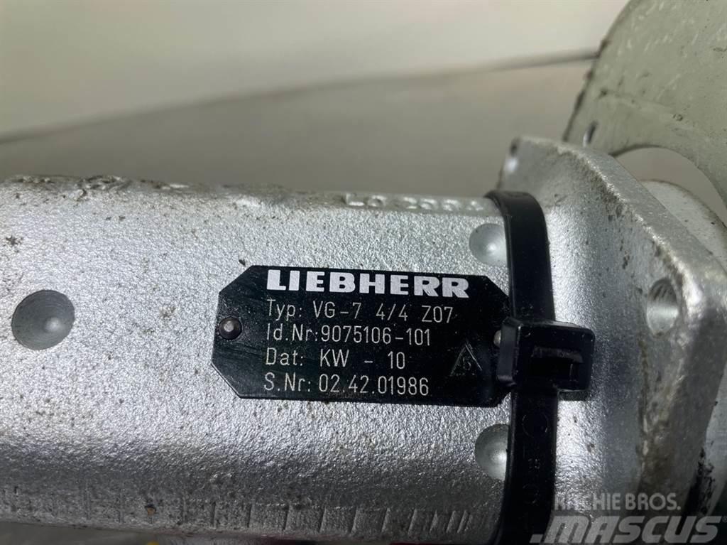Liebherr A924B-9075106-Servo valve/Servoventil Componenti idrauliche