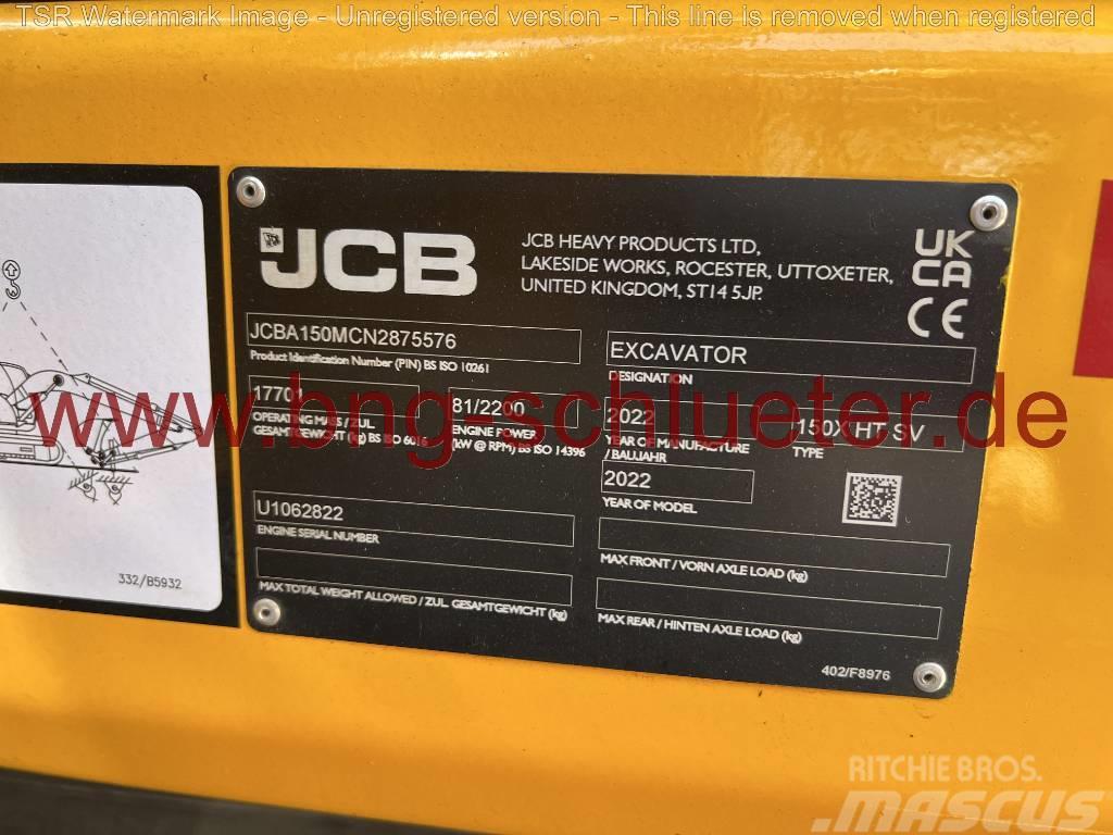 JCB 150X MOORUMBAU -Vorführer- Escavatori cingolati
