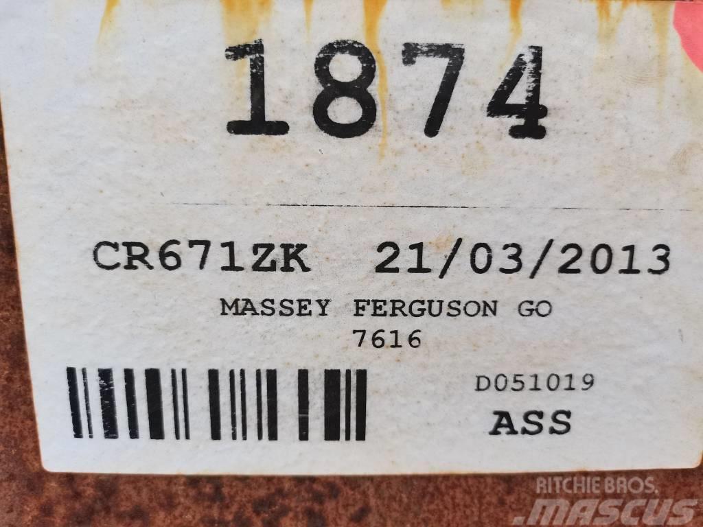Massey Ferguson 7616 Dyna 6 2013r.Parts Trattori