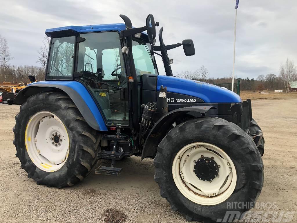 New Holland TS 115 Dismantled: only spare parts Trattori
