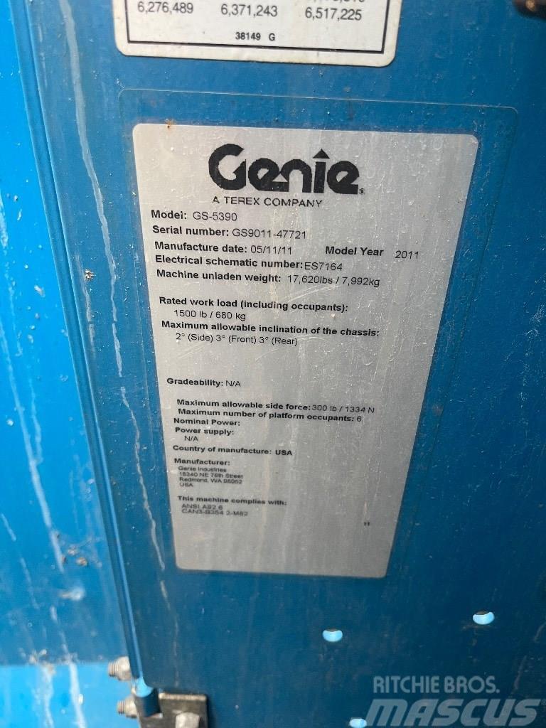 Genie GS 5390 Piattaforme a pantografo