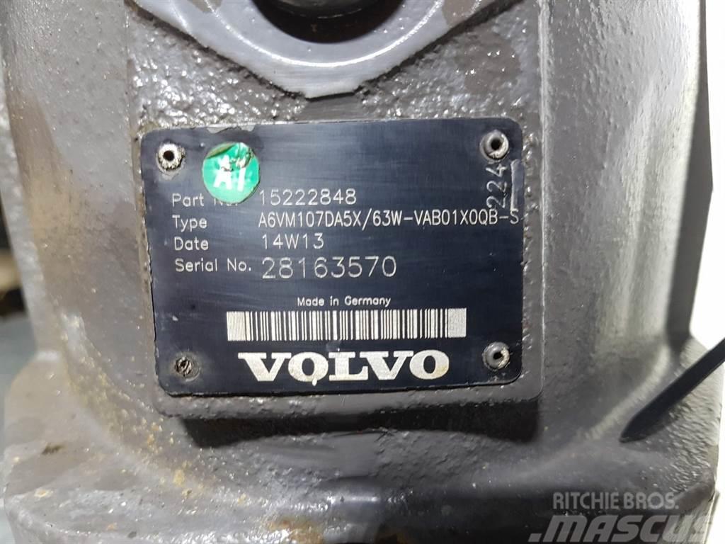 Volvo A6VM107DA5X/63W -Volvo L30G-Drive motor/Fahrmotor Componenti idrauliche