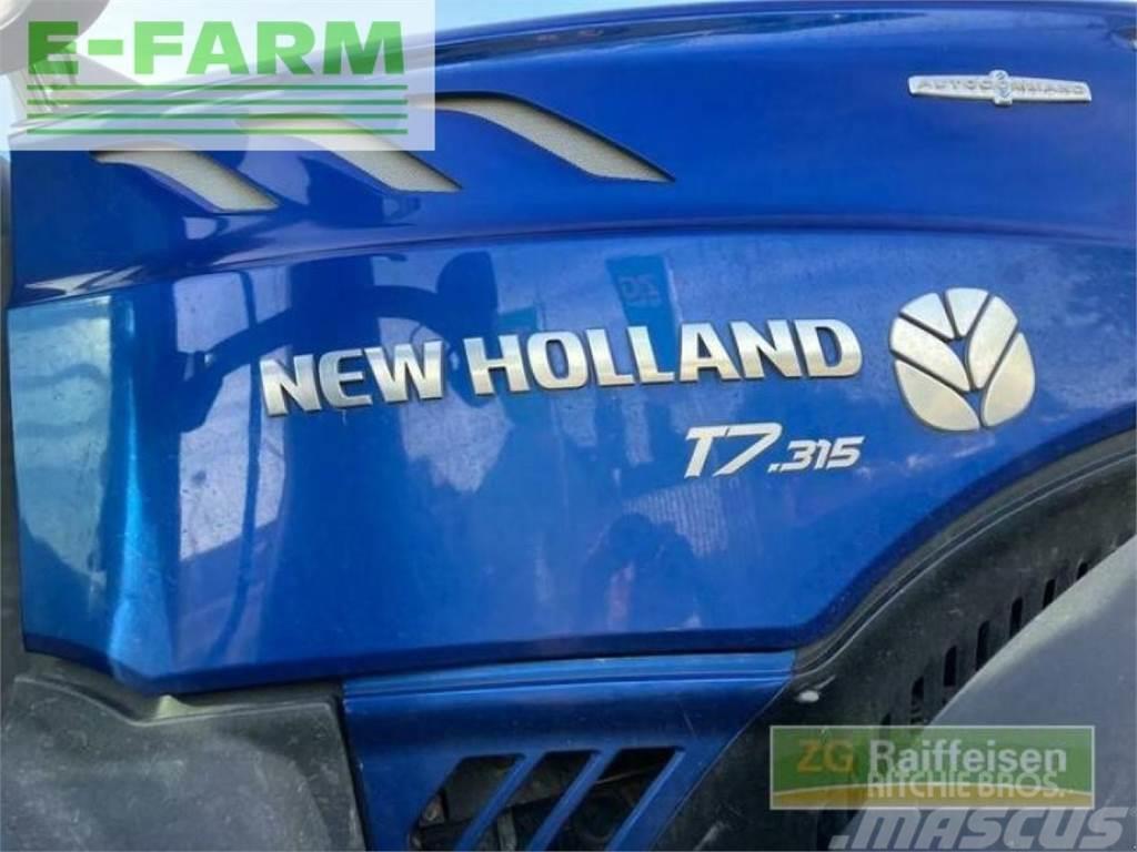 New Holland t 7.315 hd Trattori