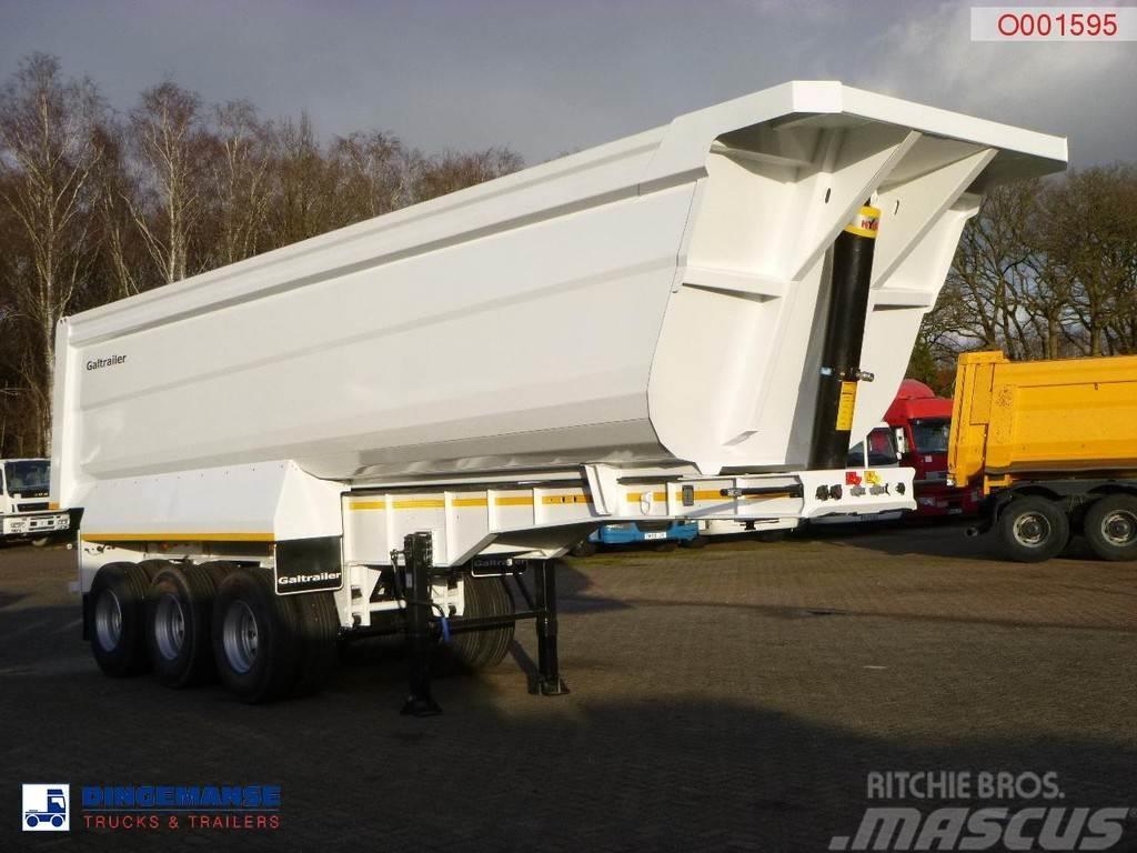  GALTRAILER Tipper trailer steel 40 m3 / 68 T / ste Semirimorchi a cassone ribaltabile